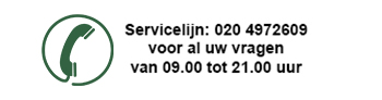 Servicelijn Klepscharnier.nl