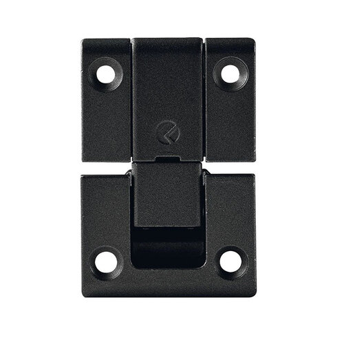 Kimana valdeurscharnier vernikkeld zwart