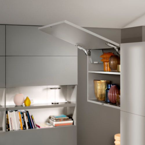 Blum Aventos HK-S tot kastbreedte 1200 mm met TIP-ON (druksluiting)